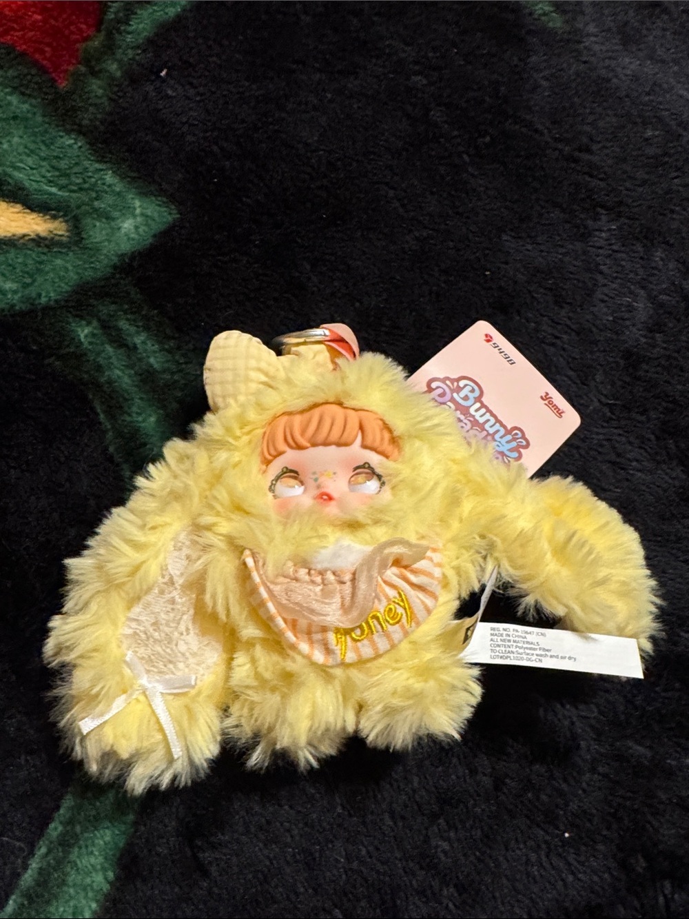 Bunny Pet Toy Keychain